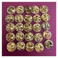 Pin - 25 Verschlüsse - Goldfarben