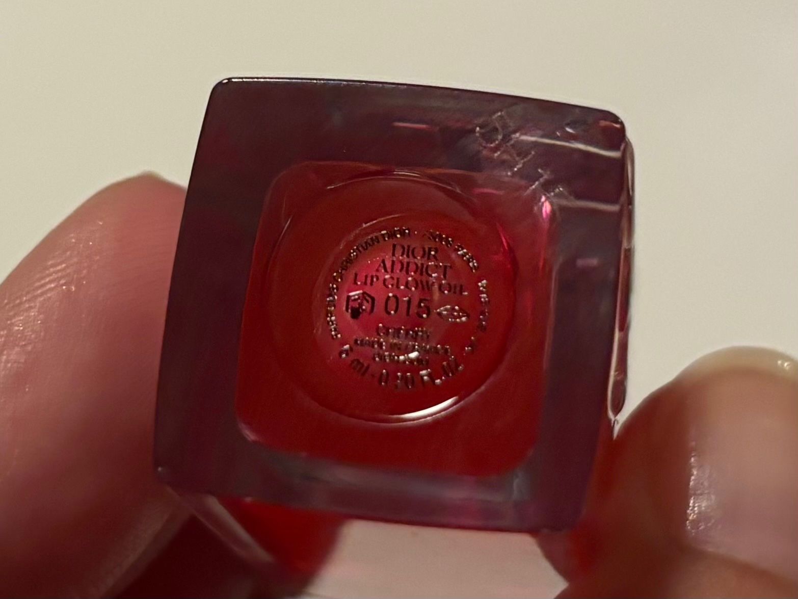 Dior Make-up: DIOR Lip Glow Oil 015  Cherry Neu – Nuovo (secondo la descrizione) da Baden venduto da Tiffany6878 3