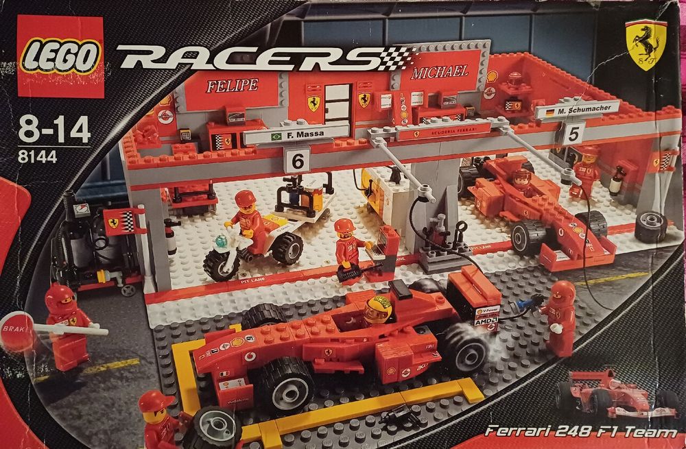 LEGO Racers Ferrari Box 8144 - Rarität! 🔥 (Gebraucht) in Schüpfen für ...