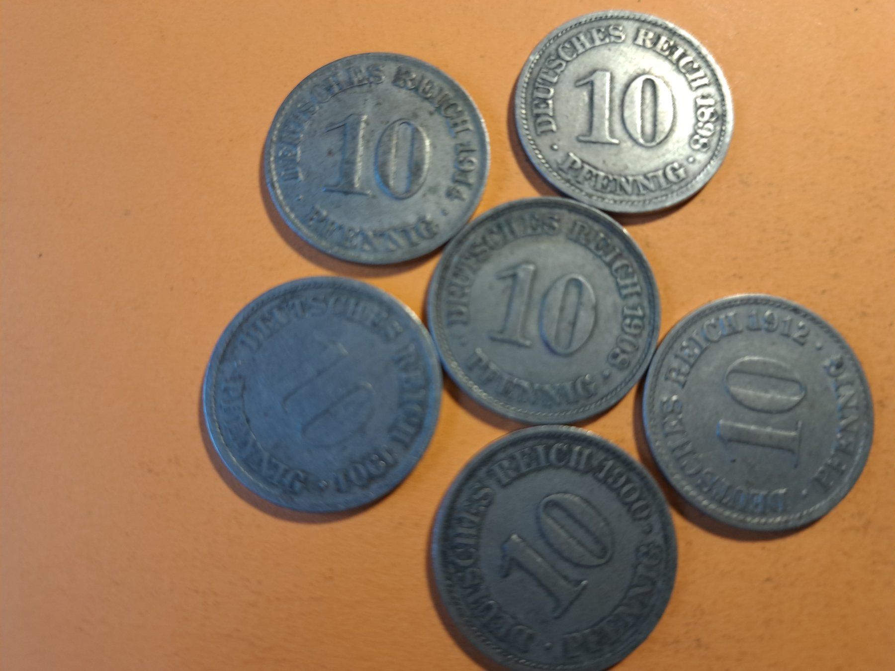 Tutti le monete: 10erPfennige – Usato da Affeltrangen venduto da Handre