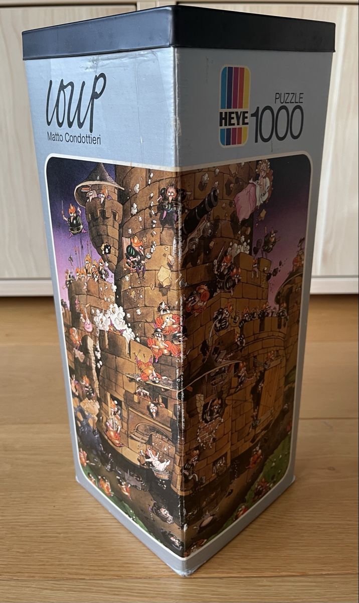 Heye Puzzles: Heye Puzzle Loup 1000 Teile Matto Condottieri – Gebraucht aus Glattfelden von Schmoni18