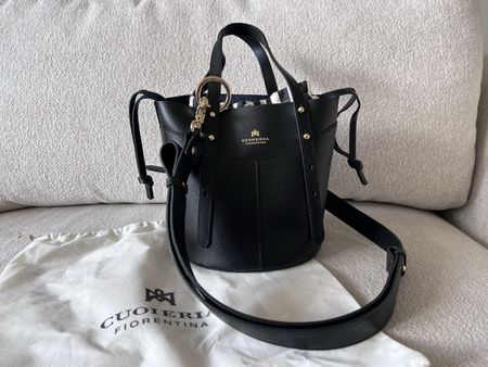 Bucket bag en cuire CUOIERIA