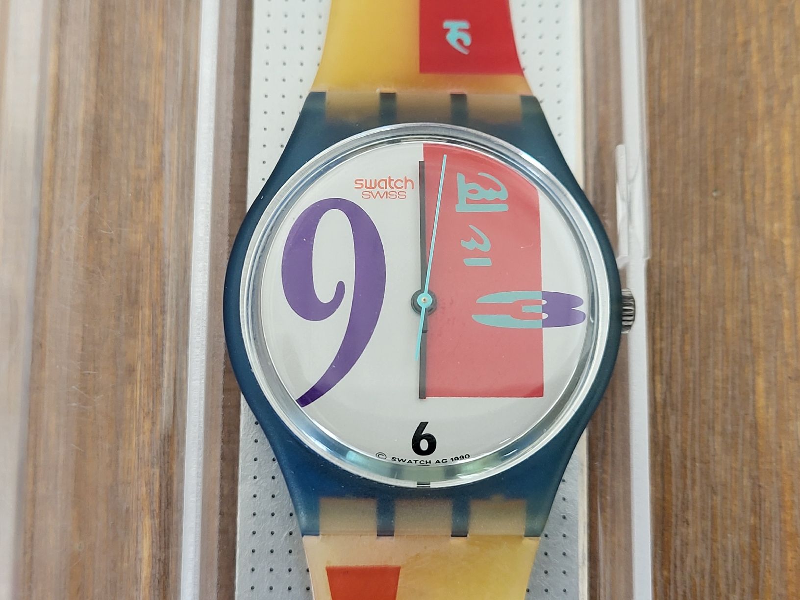 Swatch Orologi: SWATCH GN112 BOLD FACE NEU – Nuovo e nell'imballaggio originale da Lommiswil venduto da Fridu_C