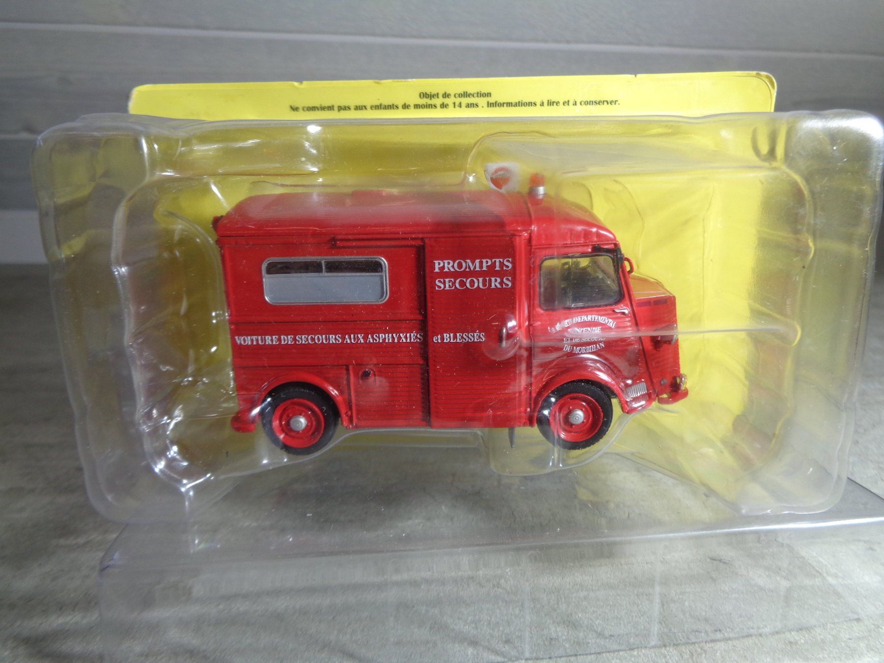 Citroën Modellini d'auto: Hachette 1:43 Pompier Citroën Type HZ – Nuovo e nell'imballaggio originale da Reconvilier venduto da rallycar 1