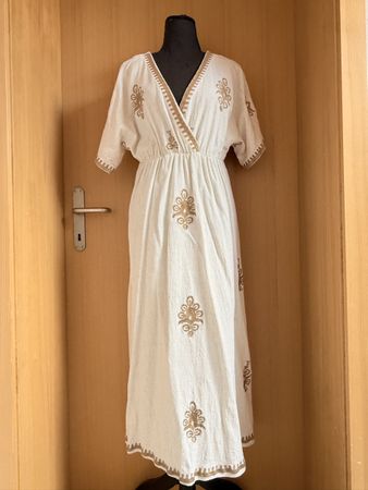 Rustikales Boho Maxikleid