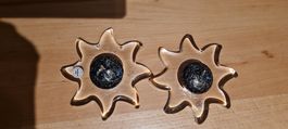 2 glasi Hergiswil Sonnenteelichthalter