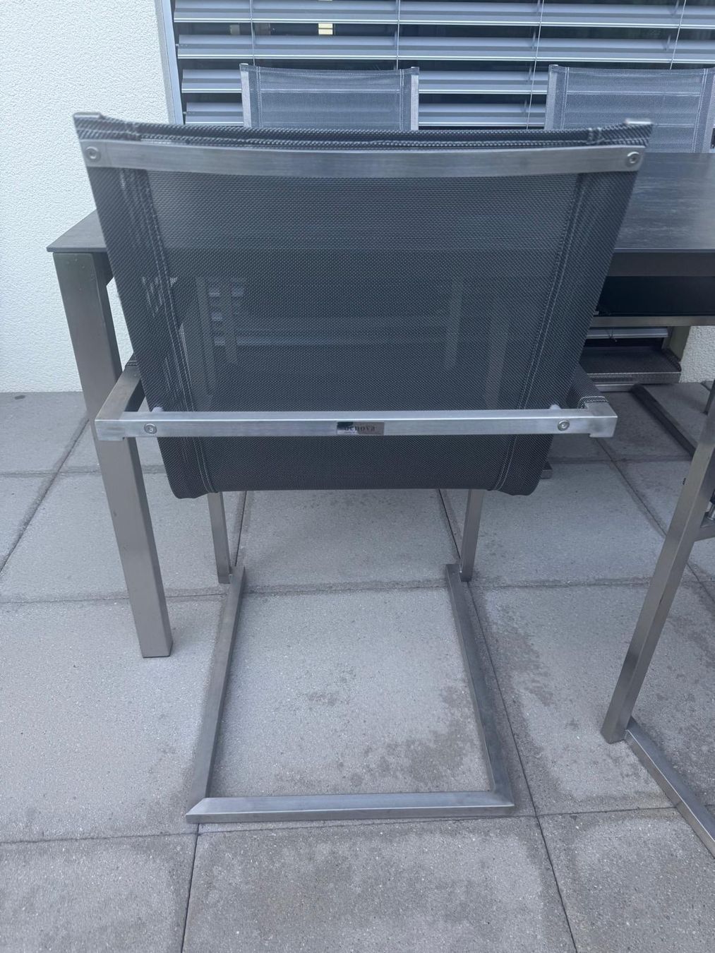 Set di tavolo e panche: Gartentisch mit 4 Stühlen – Usato da Zürich venduto da 2unlimited 5