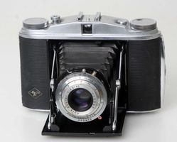Agfa Isolette 3 6x6 Klappkamera Obj. Apotar 1:4.5/85mm