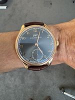 IWC Portugieser Handaufzug 18 K Rotgold - Referenz IW545406