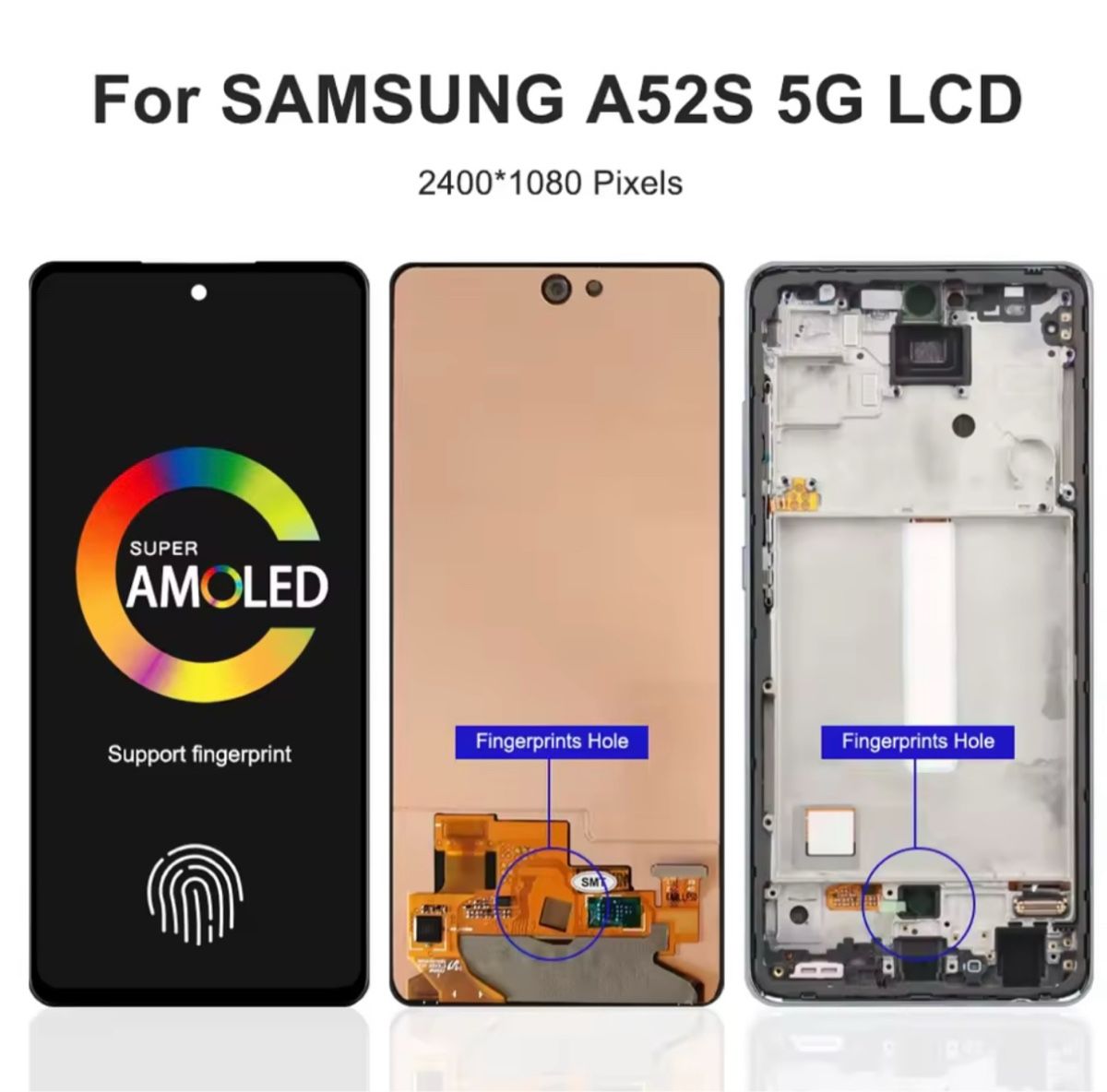 Samsung Telefoni cellulari / Smartphones: Originales Samsung A52s Display – Nuovo (secondo la descrizione) da Bremgarten AG venduto da TechfiX 2