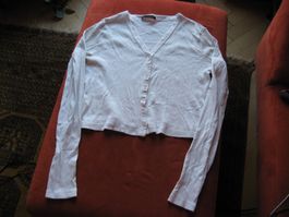 kurze Jacke weiss Brandy Melville Gr. M