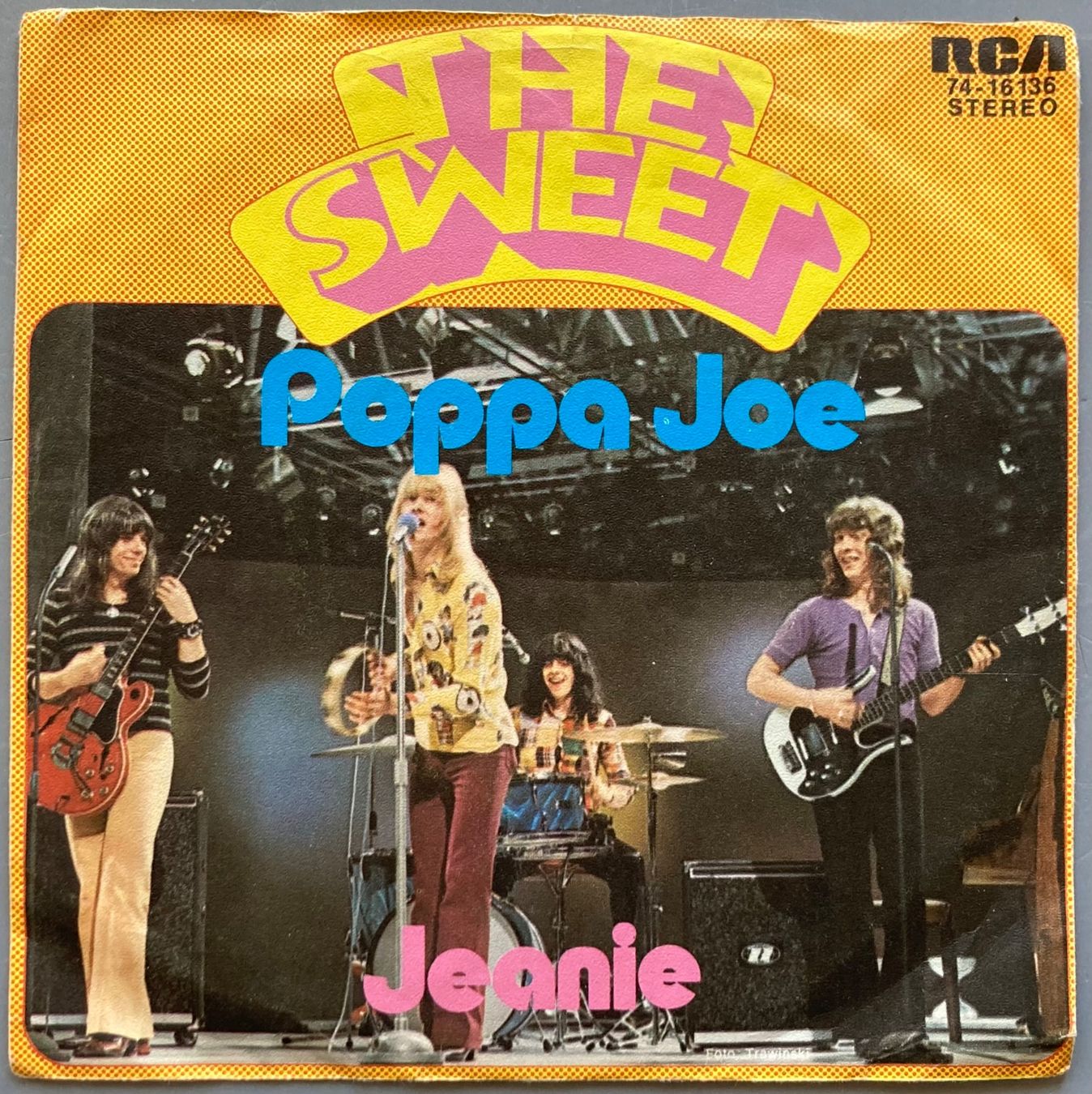 Dischi in vinile: THE SWEET - POPPA JOE – Usato da Poliez-Pittet venduto da Newtown-Records