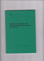 Guide Transport Marchandises SDR - 1988  camions ..