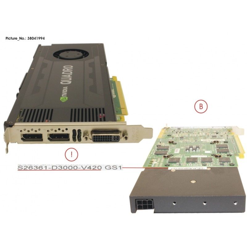 Nvidia Schede grafiche: Nvidia Quadro K4200 4G – Usato da La Chaux-de-Fonds venduto da Honit.ch