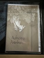 Trauer Karte Anteilnahme Beileid Mitgefühl Karten