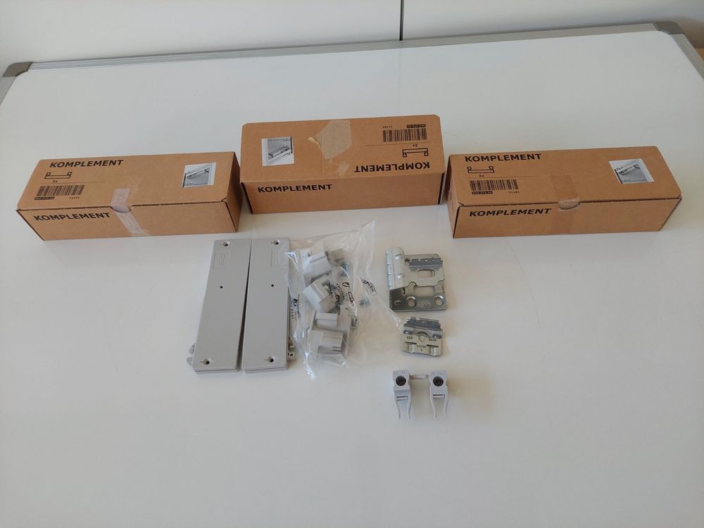 thumbnail image 2 of IKEA KOMPLEMENT 21590 Replacement Part – 3D Printed Plastic Closet System Component 2 of 4