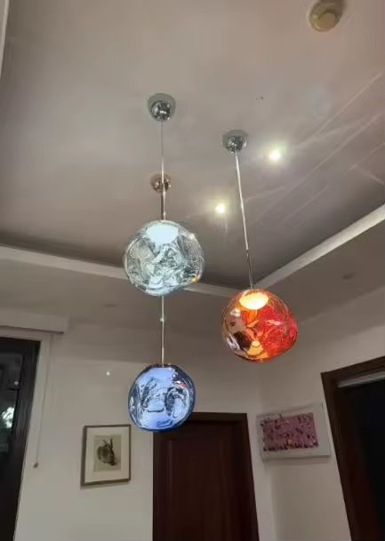 Lampadari & plafoniere: Hängelampe Lava Design, blau, top! – Usato da Bern venduto da Bellsjingle 2