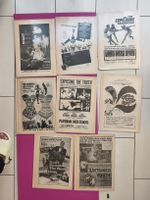 Lot 14 Affiches rock  Vintage   28 Visuels Recto-verso 1960