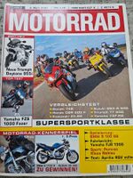 Motorrad 6/01 Ducati 748 ZX-6R GSX-R Triumph TT Honda xx