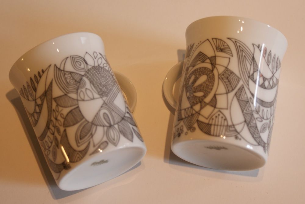 Rosenthal Porzellan, 7 Kaffee-, Mocca-Tassen, modern Design | Kaufen ...
