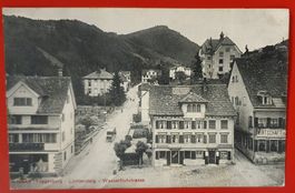 Liechtensteig 1912 - Wasserfluhstrasse