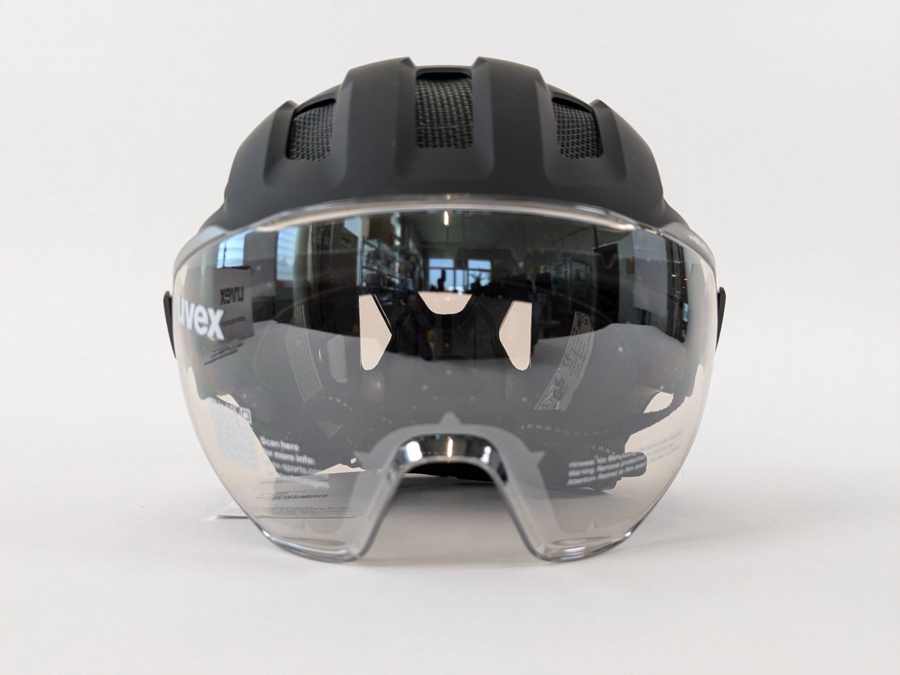 Uvex Caschi: UVEX stride visor Gr. 53-56cm – Nuovo (secondo la descrizione) da Dintikon venduto da Restwert_Dintikon 1