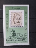 DDR 1979 Albert Einstein Blk 54**