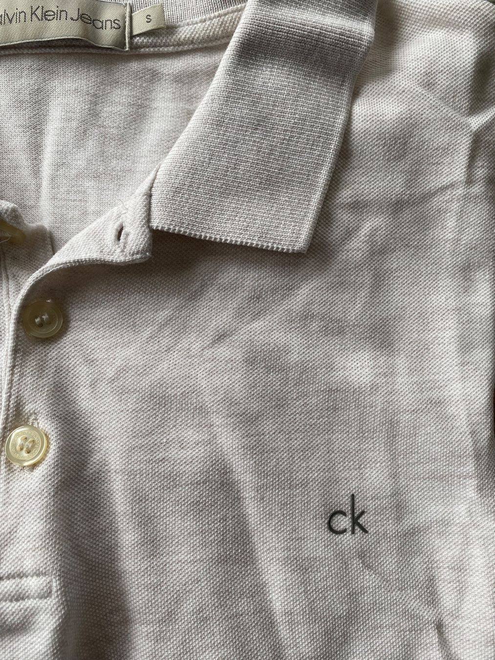 Calvin Klein Magliette Polo: CK CALVIN KLEIN  Poloshirt Gr. S – Usato da Besazio venduto da lionheart63 2