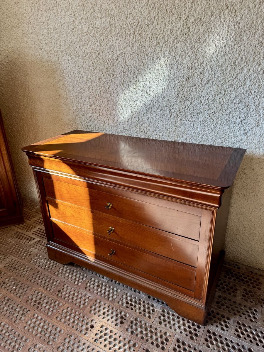 Cassettiere: Commode en merisier Vintage meuble "Grange" – Usato da Fully venduto da Gaga1990 3