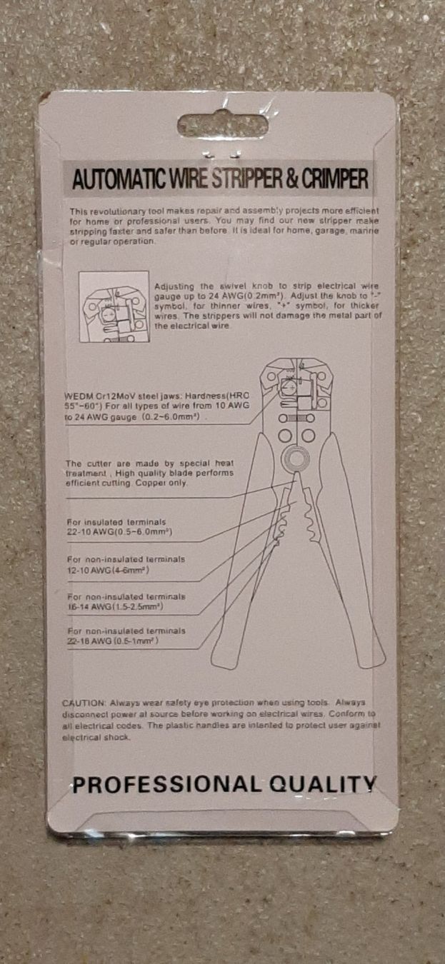Tous les outils: Elektro Zange, OVP – Neuf avec emballage d'origine à Inwil par embko 1
