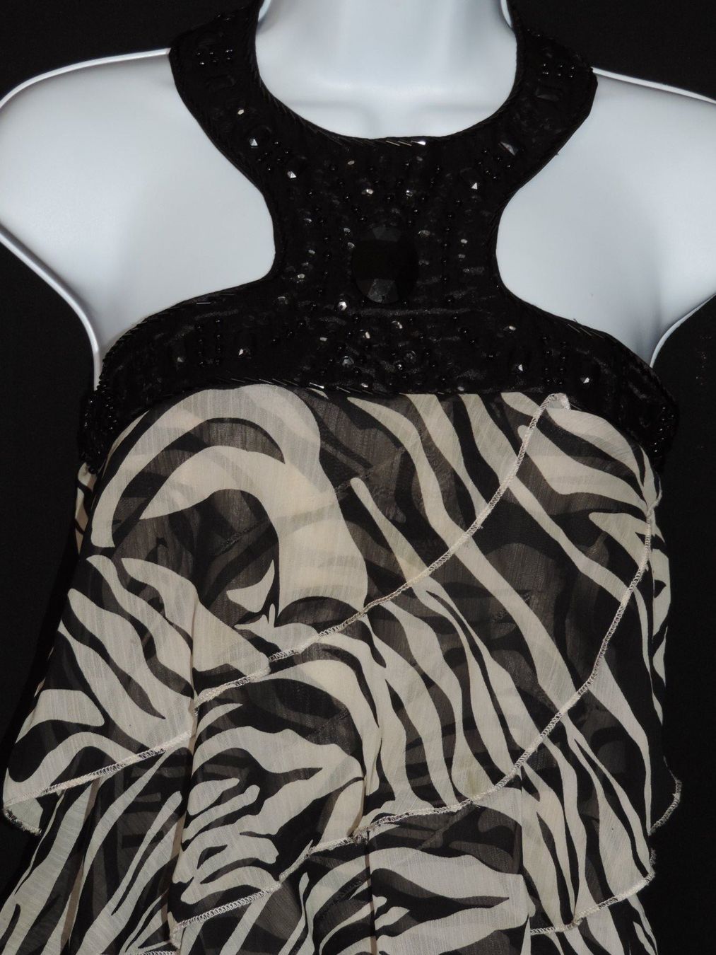 Kleider: robe tunique zèbre noir et blanc – Gebraucht aus Genève von Axelle333 4