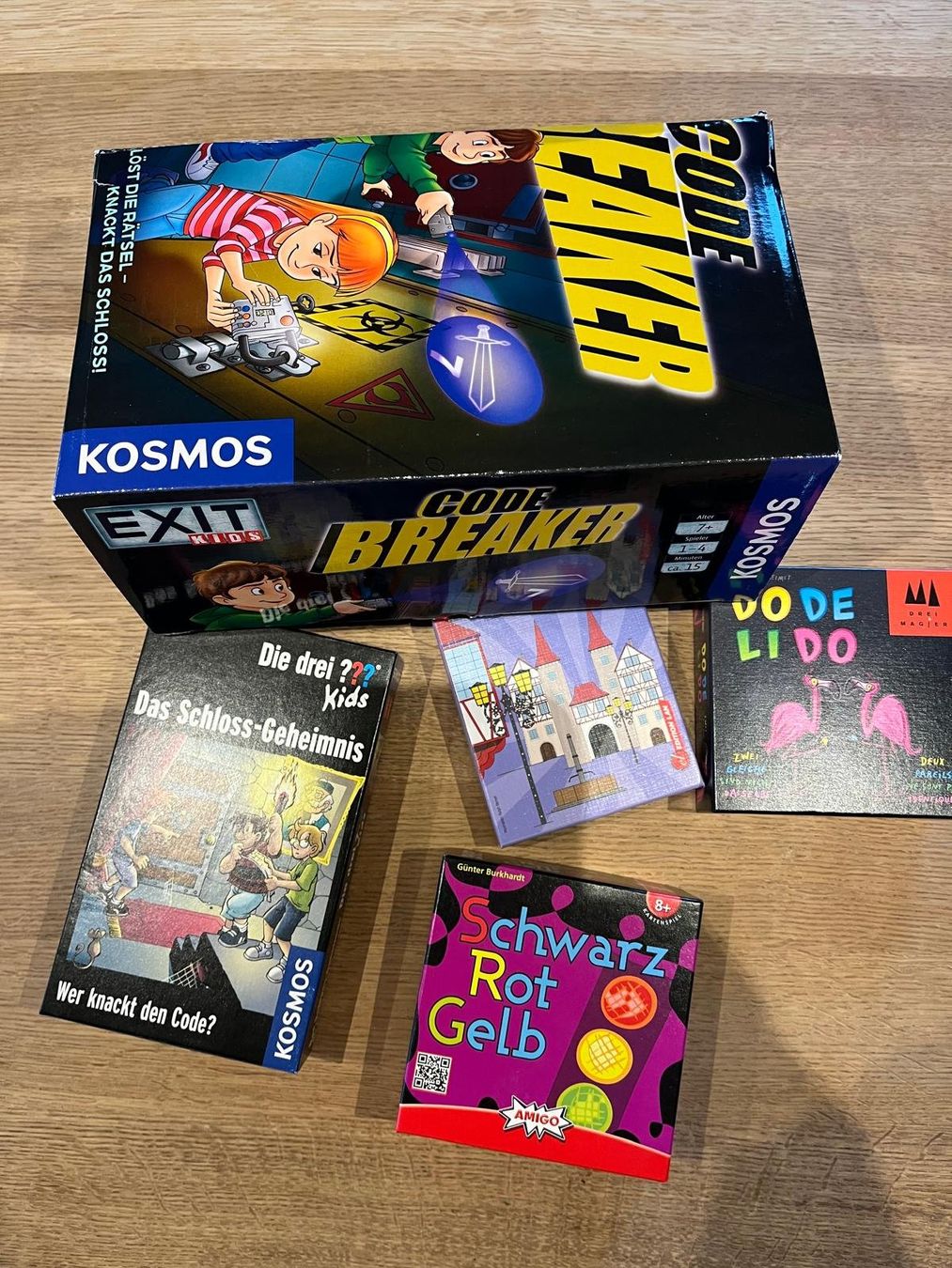 Giochi: Diverse Kinderspiele-Sammlung: Exit, 3???, u.a. Top! – Usato da Neuendorf venduto da Schako