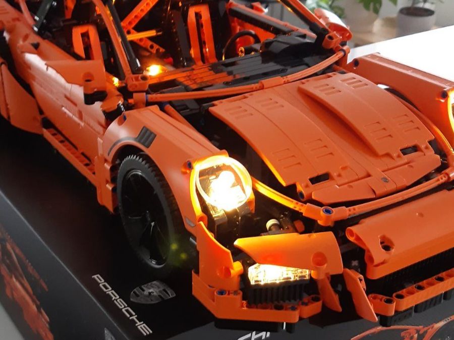 Technics Kit di costruzioni: Lego Technic Porsche GT3 RS 42056 – Usato da lyss venduto da re-mo01 8