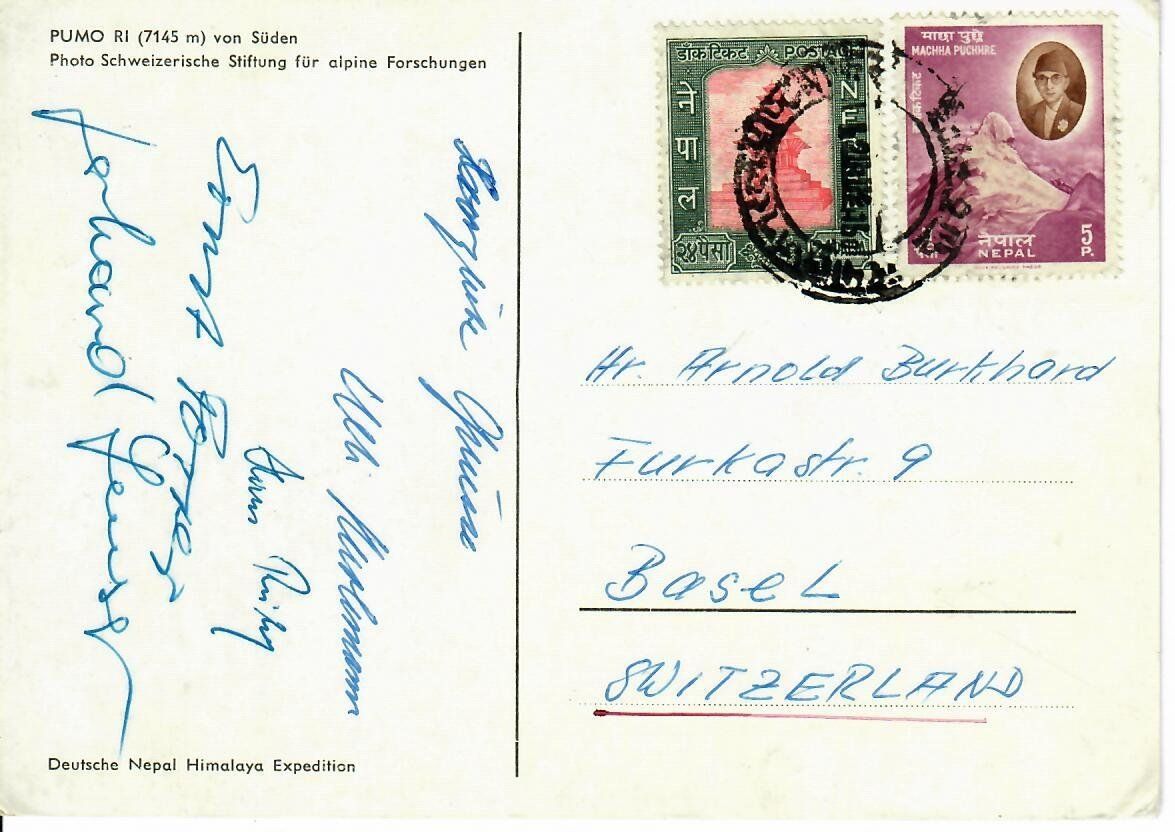Cartoline postali: Nepal – Usato da Hochdorf venduto da Ziegel-16 1