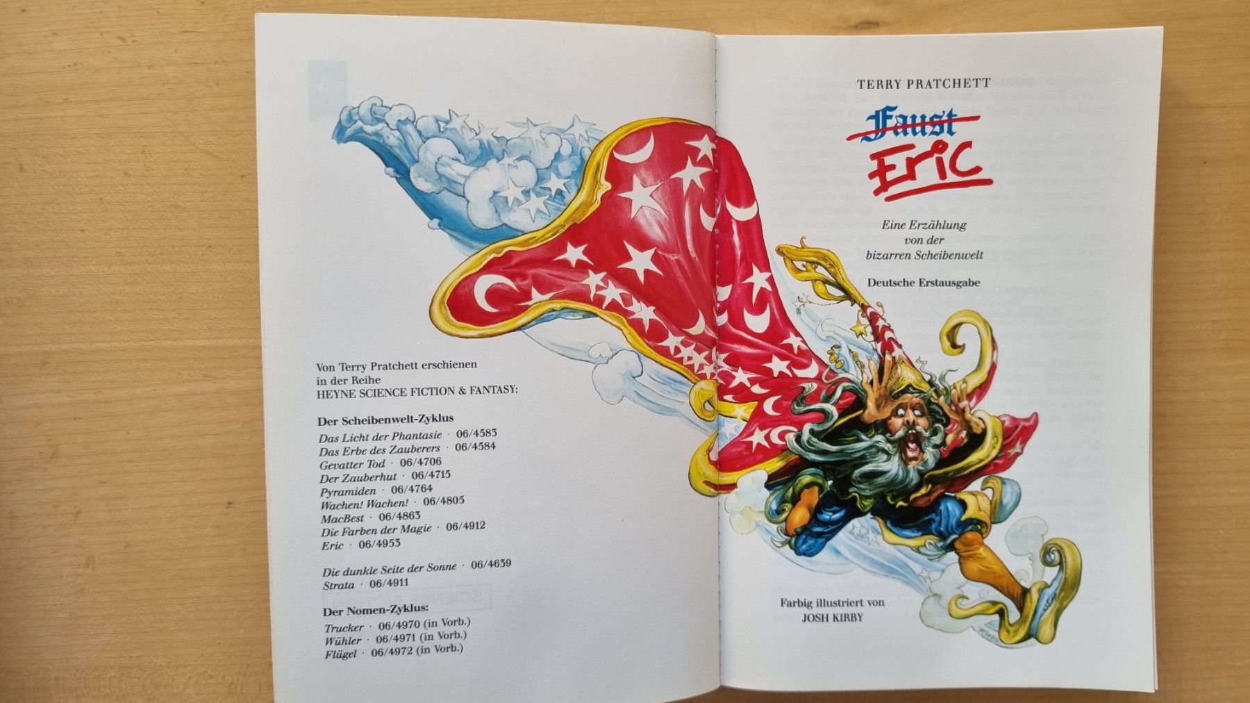 Libri: Faust Eric - Terry Pratchett - Scheibenwelt - Top Zustand – Usato da Bözberg venduto da heinz-d 1