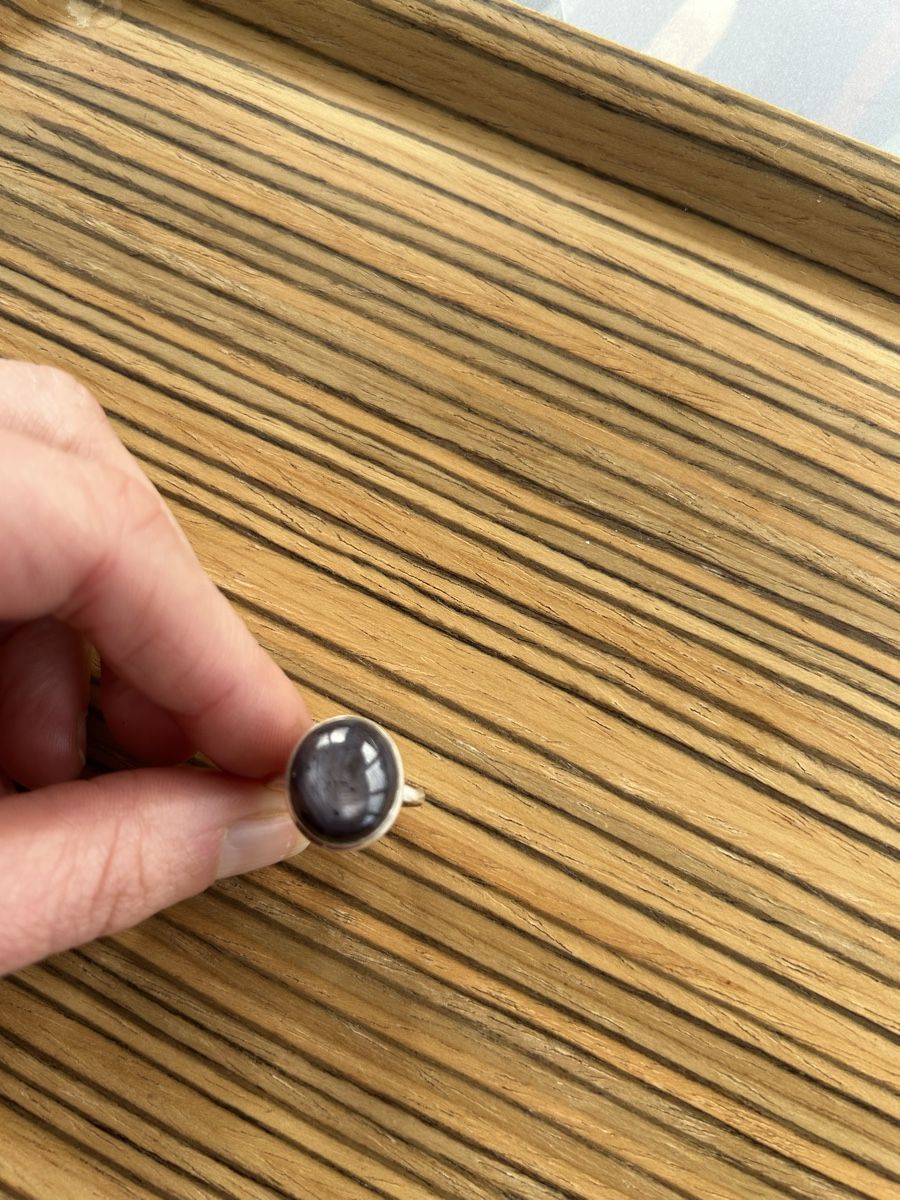 Anelli: Ring Silber mit Sternrubin – Usato da Birsfelden venduto da Exclusivity 2
