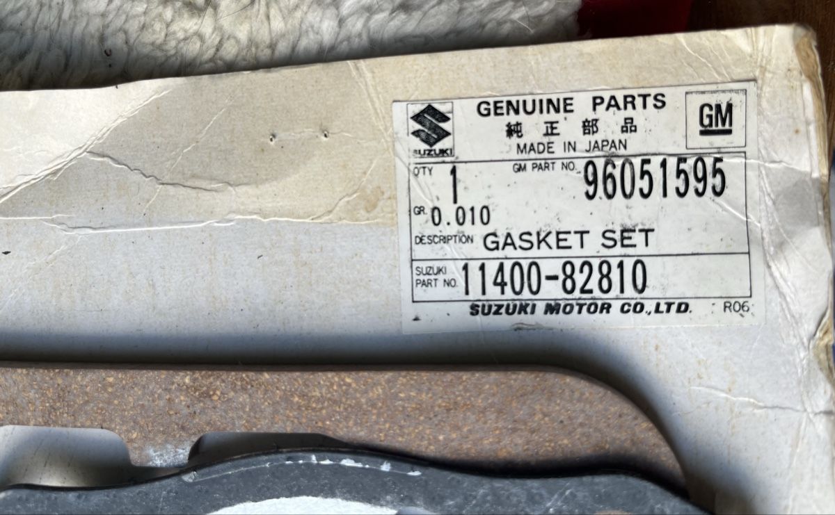Sanitär: Suzuki Dichtungssatz 11400-82810 neu – Neu und originalverpackt aus Winkel von Tongabonga 4