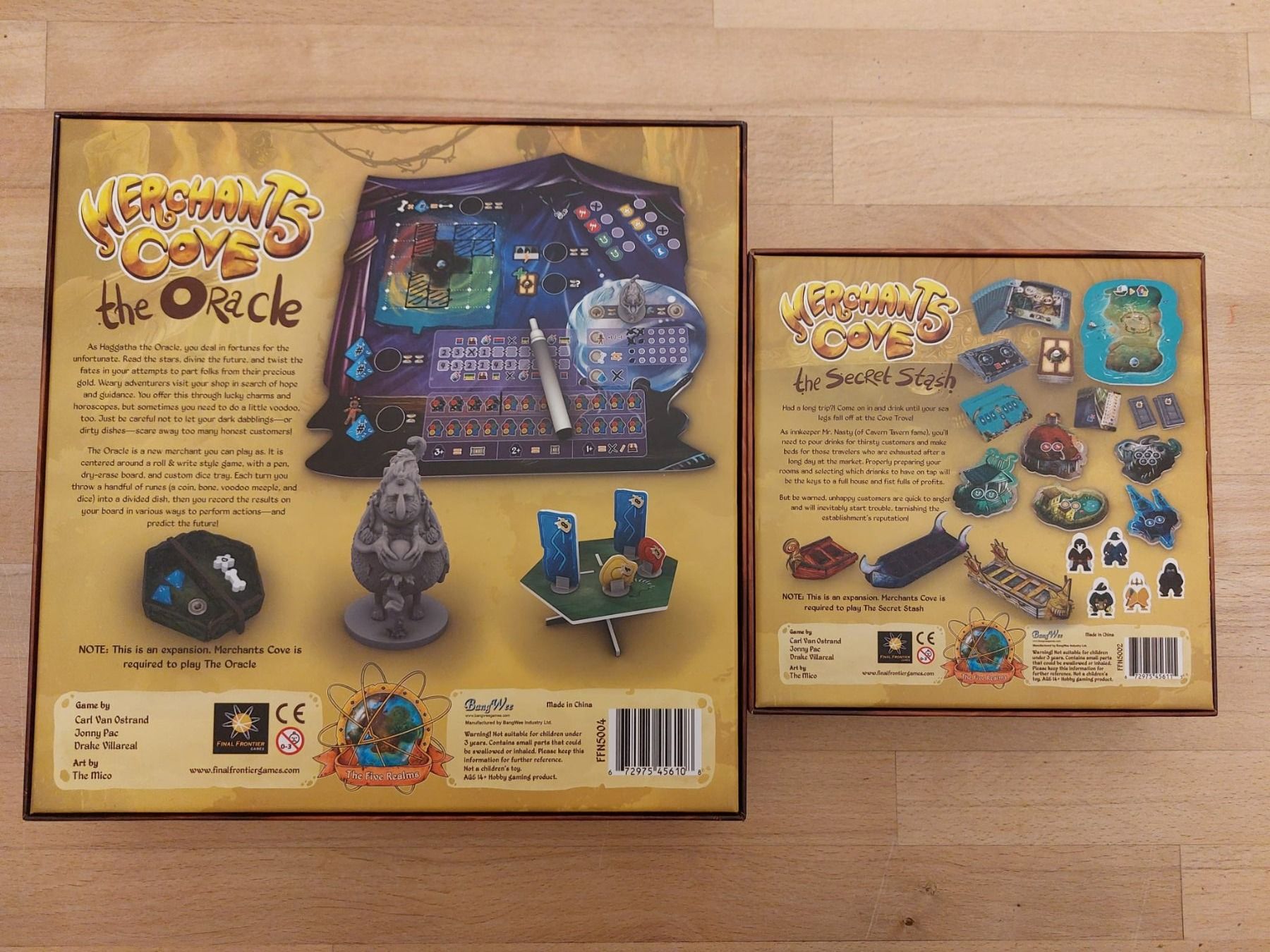 Spiele: MERCHANTS COVE  + 4 Erweiterungen – Gebraucht aus Luzern von Blue-Moon 3