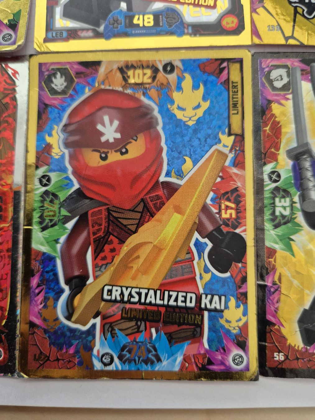 Carte collezionabili: Lego Ninjago Karten Set limitierte Edition – Usato da Altendorf venduto da caj_hry2 2
