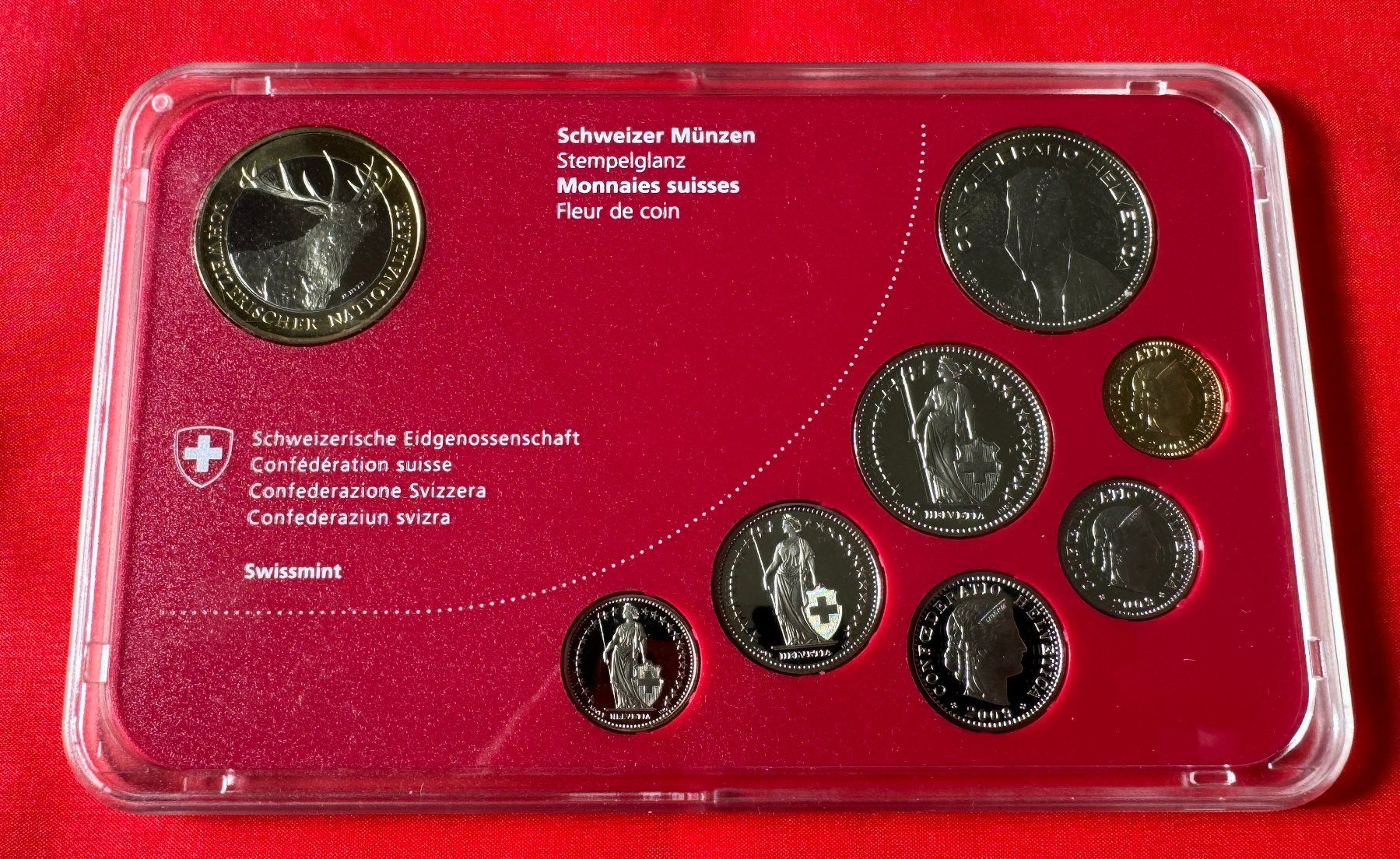 Tutti le monete: Münzsatz 2009 Stempelglanz – Nuovo (secondo la descrizione) da Wolhusen venduto da albaro01 3