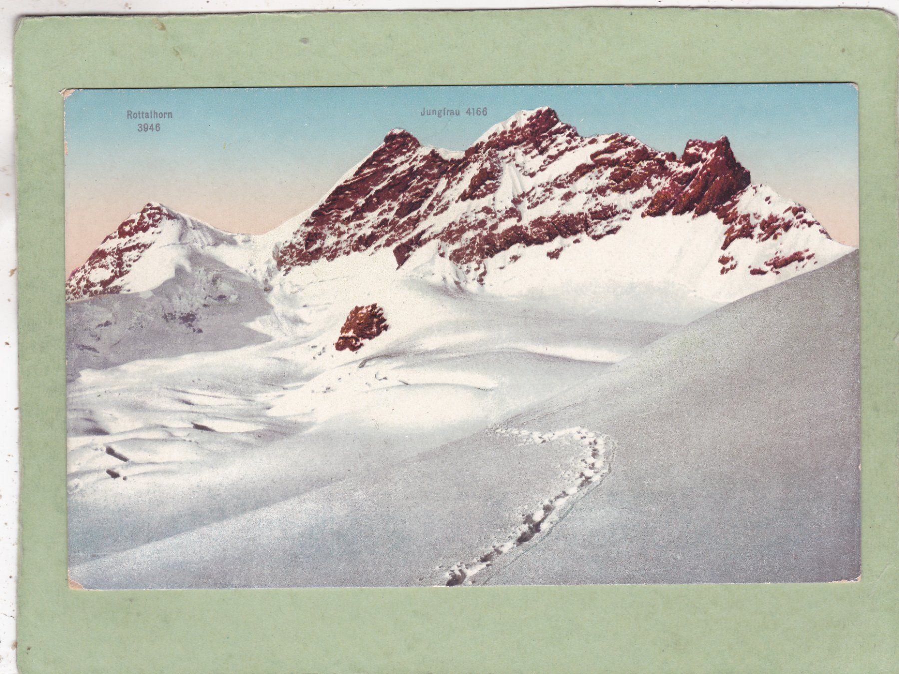 Ansichtskarten: Jungfrau – Gebraucht aus Herisau von Lisegrat2008