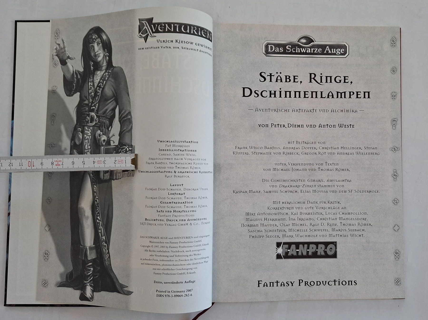 Bücher: Das Schwarze Auge Stäbe, Ringe, Dschinnpenlampen Top Zustand – Gebraucht aus Opfikon von Diversamente 2