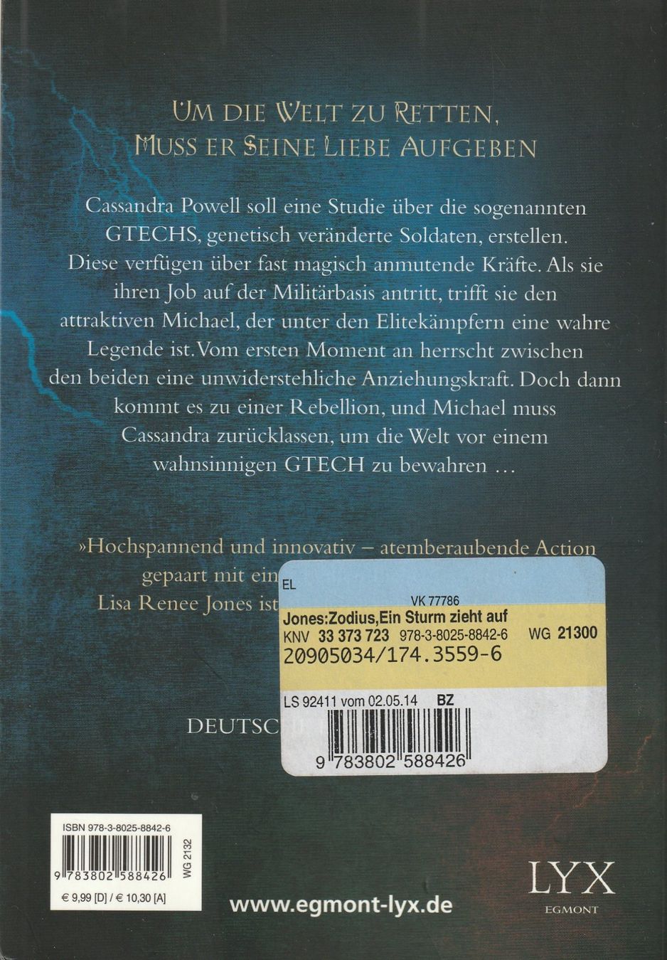 Bücher: Lisa Renee Jones - Zodius 1 + 2 – Gebraucht aus Luzern von Baumhuepfer01 2