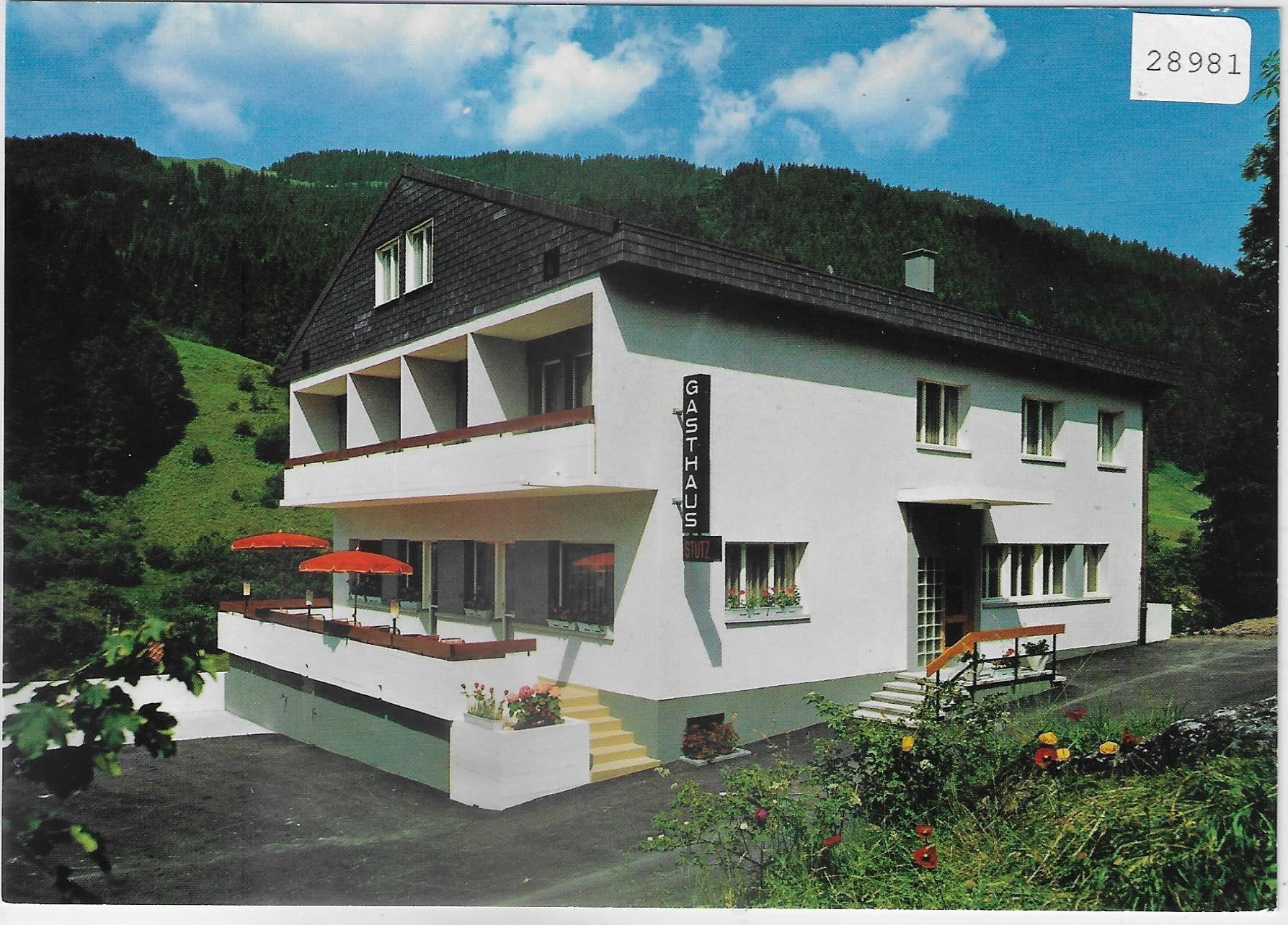 Cartoline postali: Gasthaus Stutz - Flühli LU – Usato da Ettingen venduto da Kartenplanet