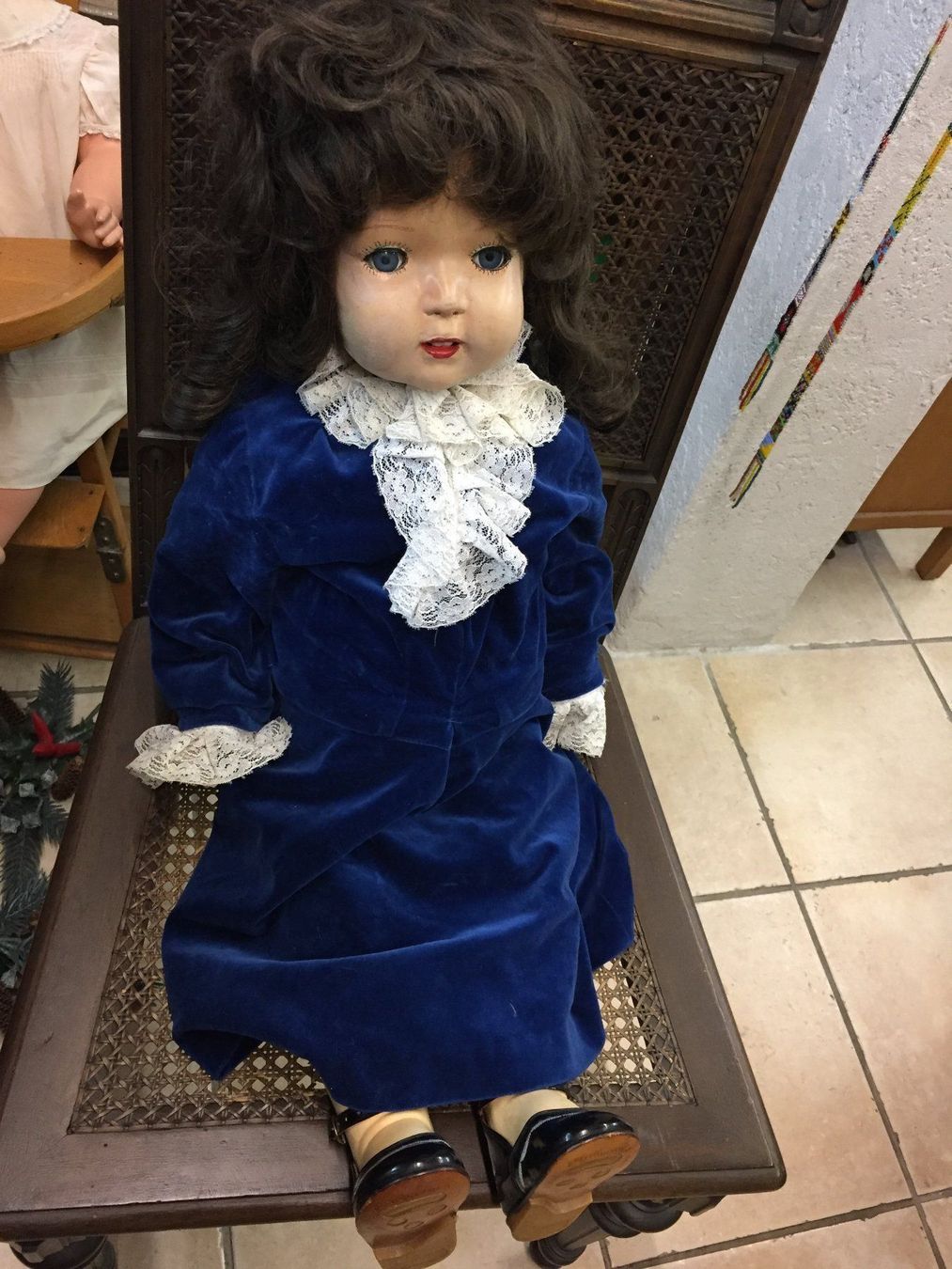 Bambole: Alte Schöne Puppe / Ancienne Poupée – Usato da Schaffhausen venduto da vintageville 8