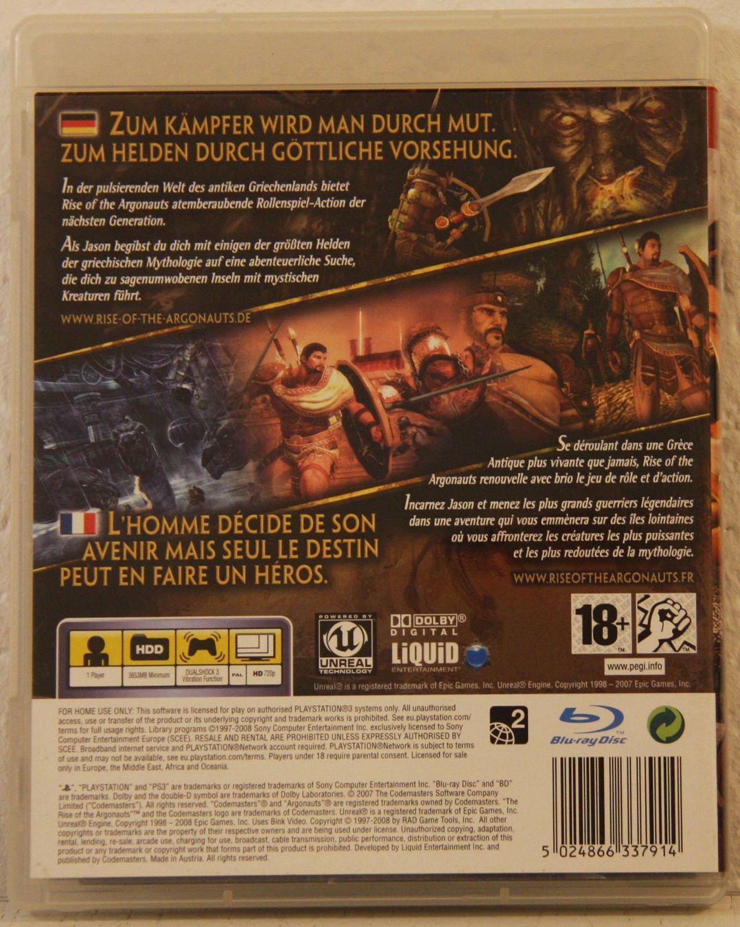 Giochi: PS3 The Rise of Argonauts – Usato da Fisibach venduto da Re-Games24 1