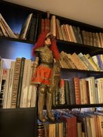 Antike Marionette, Soldat, Sammlerstück, Rarität, Deko