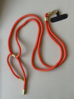 Lanière pour téléphone portable, orange neuf avec attache do