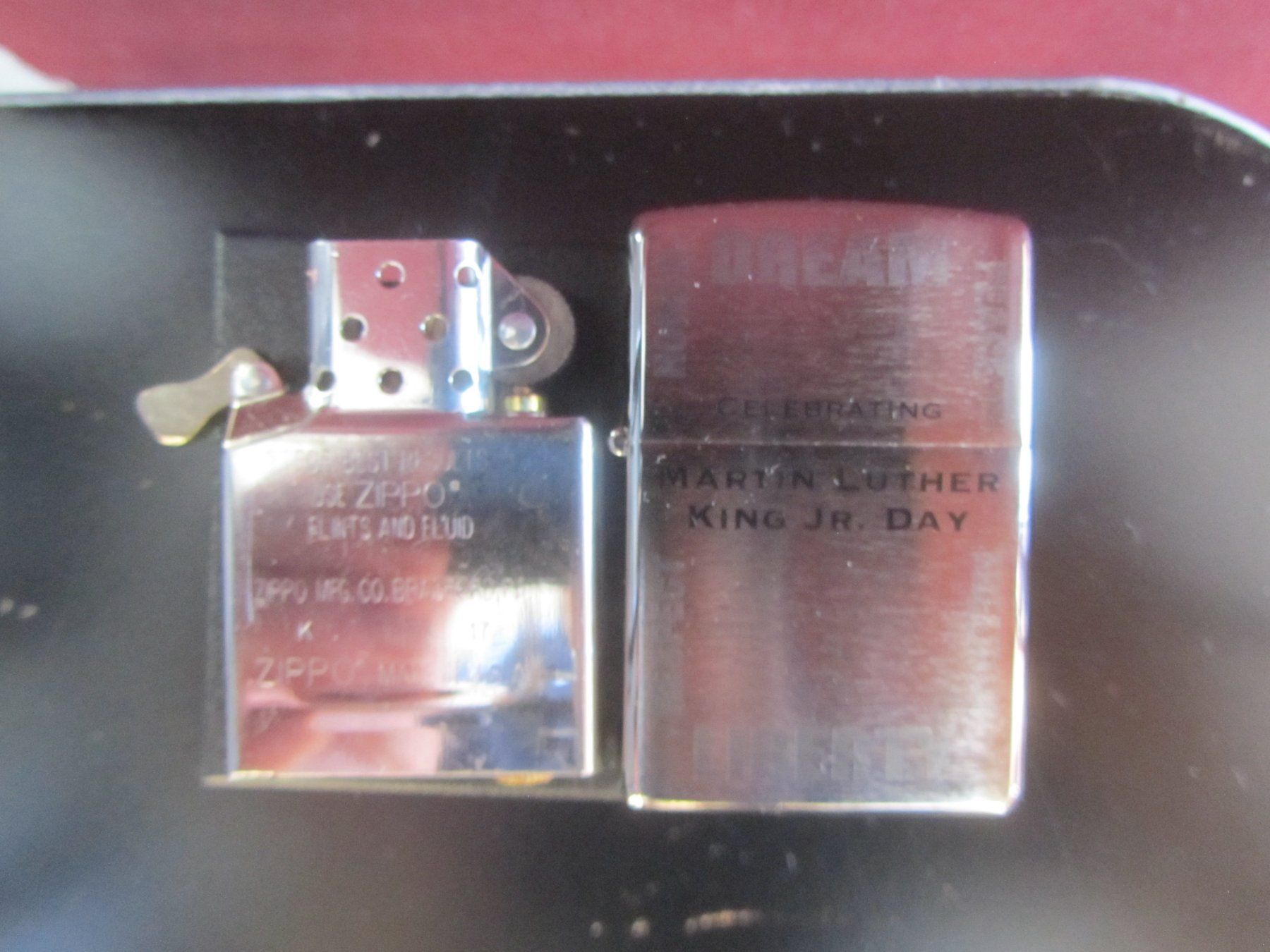Zippo Accendini: Zippo Martin Luther King NEUF – Nuovo e nell'imballaggio originale da Pampigny venduto da Calypso06 3
