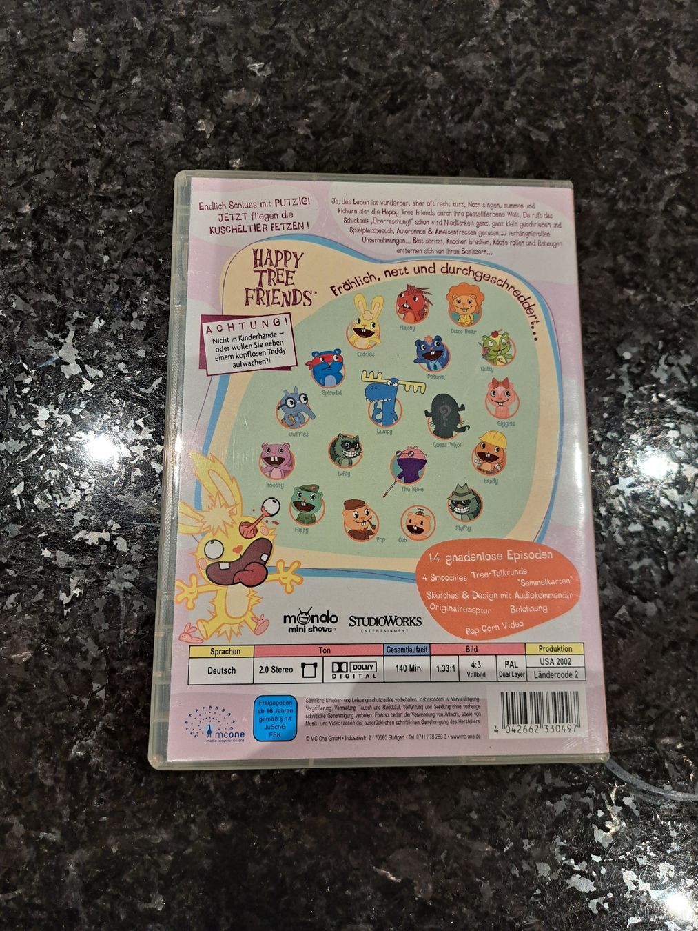 Tutti i DVDs: 2 DVDs Happy Tree Friends Volume 1&2 – Usato da Sirnach venduto da Der-Installateur 1